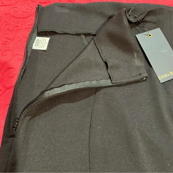 Laura Byrnes Pinup Couture Black Fitted Wiggle Pencil Skirt 2014 Size Small NWT - Picture 10 of 14